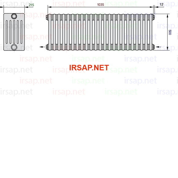 Радиатор IRSAP Tesi 60500/23 T08 CL 01